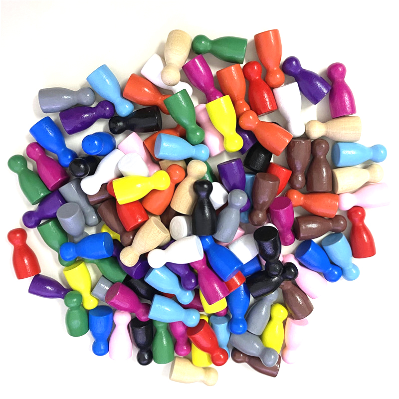 Board Game Catan - 100 Pcs/Set 24*12mm Chess Pieces Board