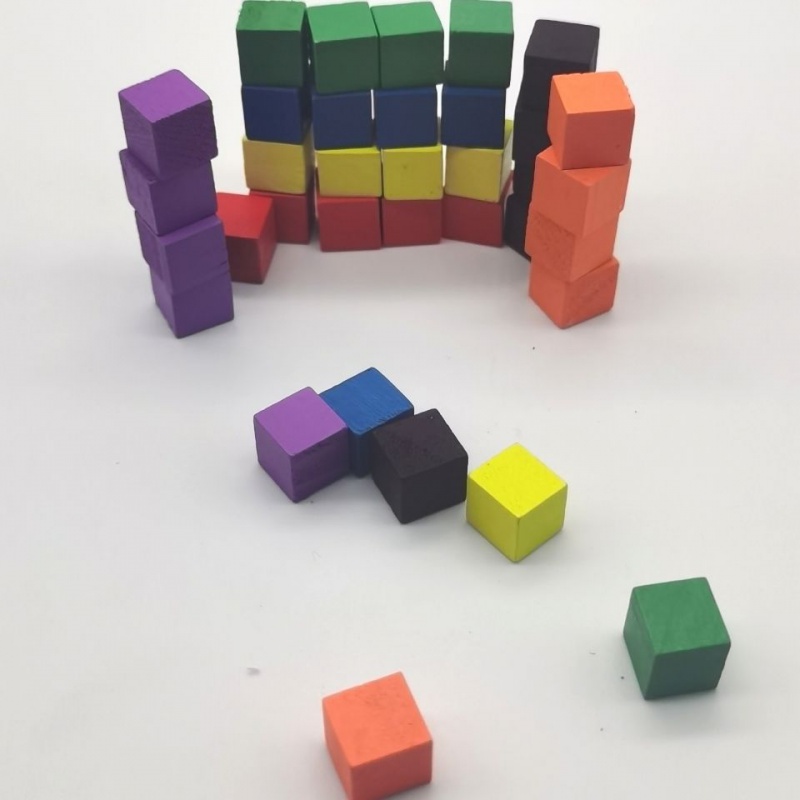 100Pcs/lots 10mm Wood Cubes Co - Board Game Catan recension och pris