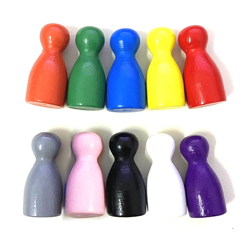 100 Pcs/Set 24*12mm Chess Piec - Board Game Catan recension och pris