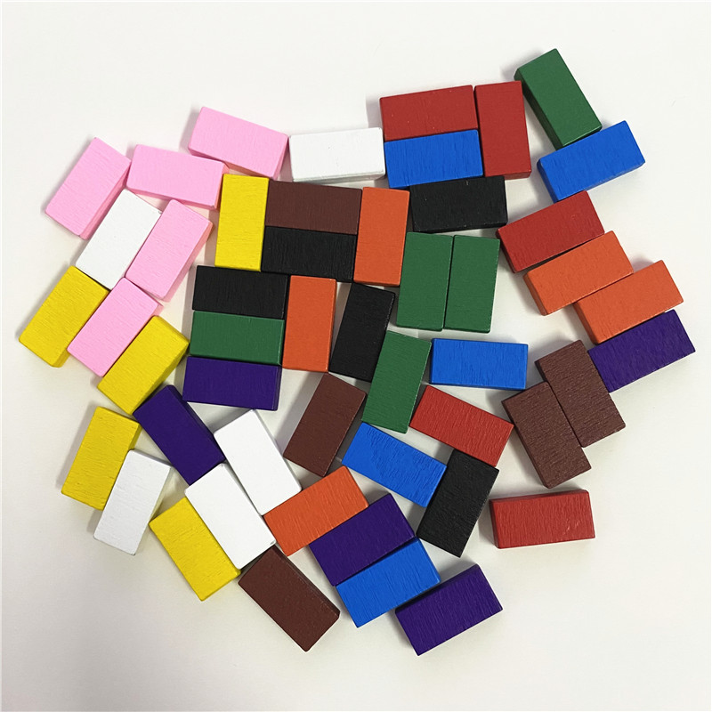 50Pcs 20*10*5mm Colorful Brick - Board Game Catan recension och pris